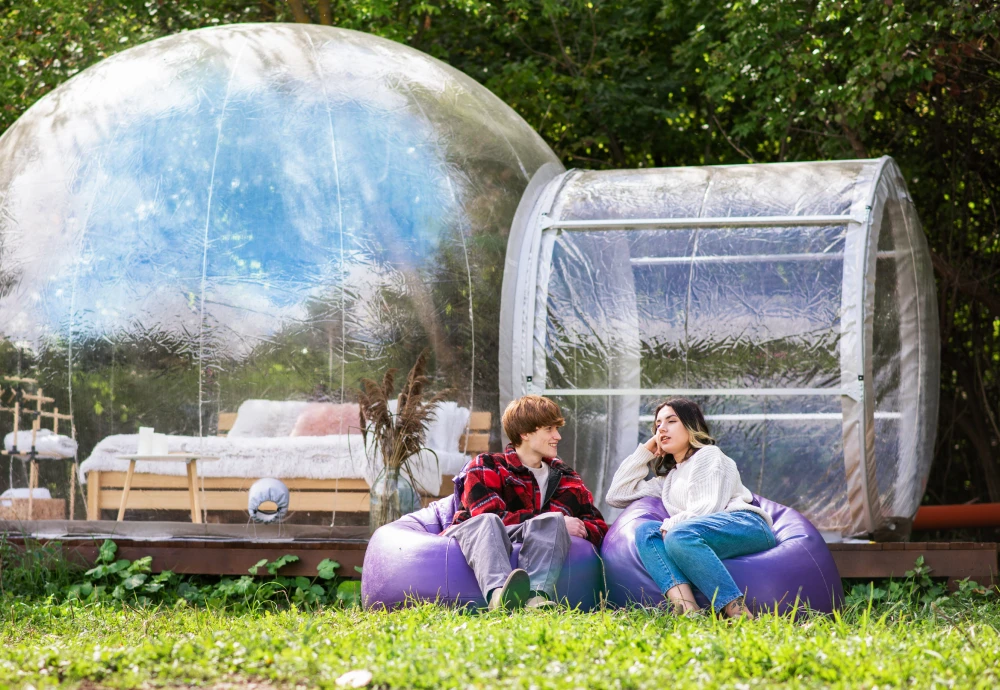 bubble pop up tent